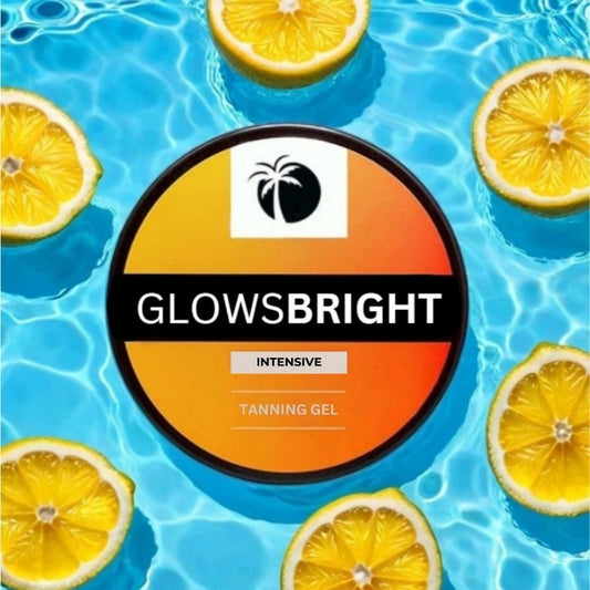 Glows Bright Tanning Gel